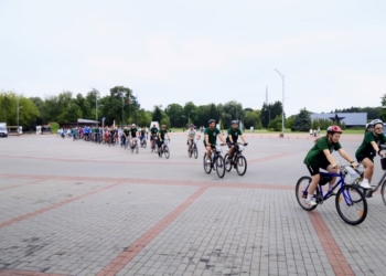 Сегодня из Бреста стартовал республиканский велопробег