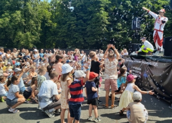 шоу мыльных пузырей