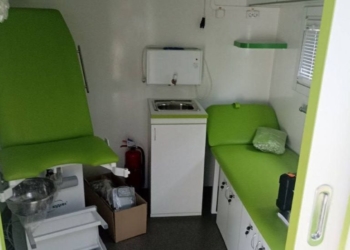 Передвижные медкомплексы поступили в Пинский, Каменецкий и Лунинецкий районы