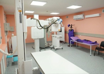 В 6-й поликлинике установили аппарат «Космос Универсал А»