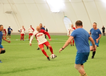 Брестская команда «Адамс» во второй раз завоевала кубок футбольного турнира среди ветеранов имени Леонида Стаецкого