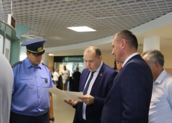 Зампредседателя Таможенного комитета Андрей Большаков оценил работу пункта пропуска «Козловичи»