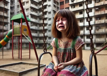 девочка плачет мама