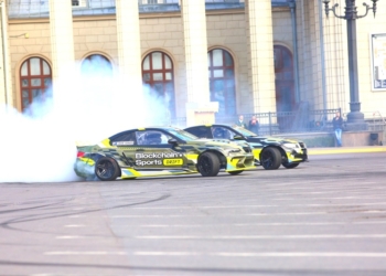 На главном железнодорожном вокзале Бреста снимали маленький эпизод большого фильма про дрифт