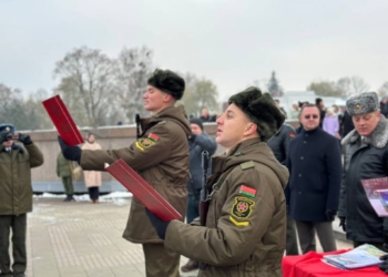 Сегодня в Брестской крепости принимали присягу