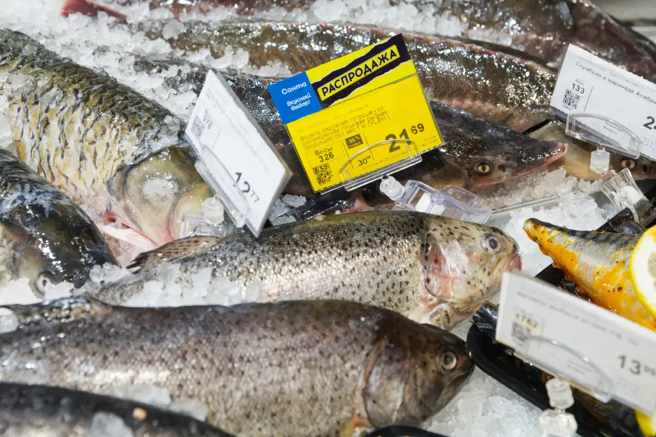Свежая рыба