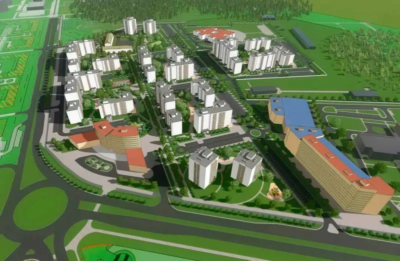 новый микрорайон