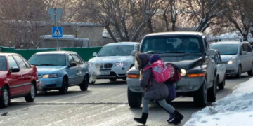 дети на дороге