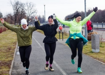 Эмоции брестского забега трезвости 1 января. Фоторепортаж