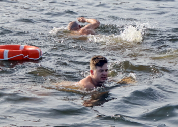 Моржи на Мухавце в Бресте