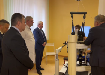 В Брестском центре реабилитации «Тонус» открыт воднотерапевтический комплекс для помощи детям