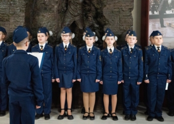 Брестские кадеты приняли присягу