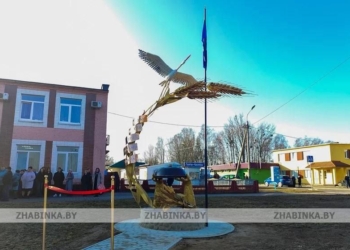 Еще один памятник хлебу появился в Брестской области