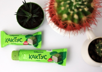 «Савушкин» выпустил глазированный сырок «Кактус» со съедобными «колючками»