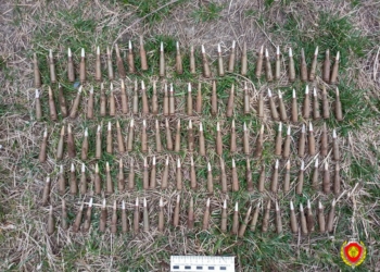 В Жабинке подросток вытянул из реки патроны.