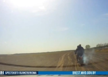 Бесправника на мотоцикле с 2,1 промилле задержали в Дрогичинском районе