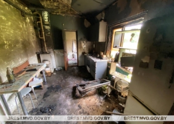 Житель Ивацевичского района поссорился с женой и, угрожая всех в доме сжечь, поджег свое жилище