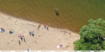 Пляж с видом на дворец появился в Брестской области