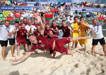 Пляжный футбол полуфинал