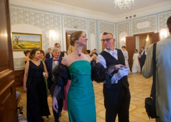 В «Ночь музеев» в «Усадьбе Немцевичей» прошел традиционный бал