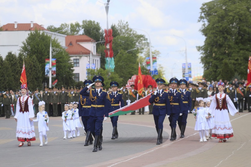 День Государственного герба, Государственного флага и Государственного гимна Республики Беларусь в Бресте