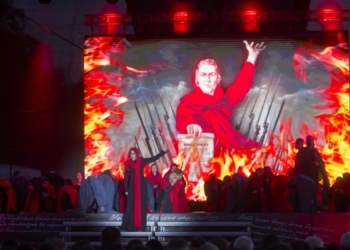 В Брестской крепости состоялся грандиозный проект «Патетический дневник памяти»