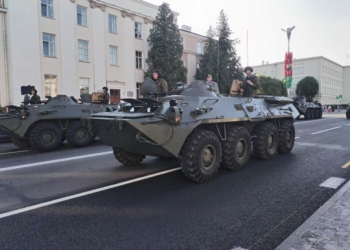 Сегодня в Бресте репетиция парада ко Дню Победы