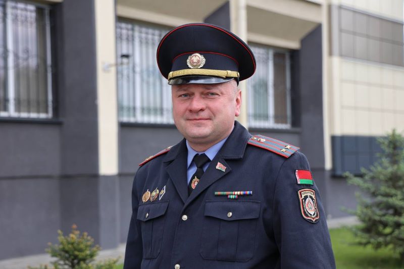 Сергей Павлюкович — новый начальник Московского РУВД Бреста