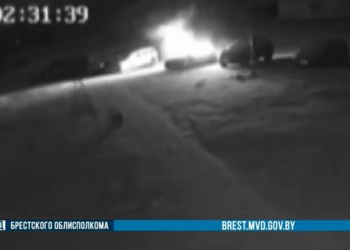 Поджигателю авто в Пружанах дали 4 года усиленного режима