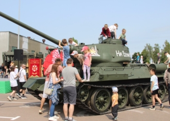 1 июня в Кобрине прошел «Марш Победы»