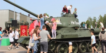 1 июня в Кобрине прошел «Марш Победы»