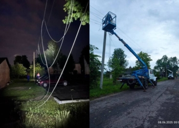 Энергетики продолжают восстанавливать электроснабжение, нарушенное ночной грозой