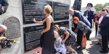 В Бресте на месте бывшего еврейского кладбища открыли лапидарий