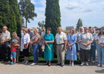 В Колядичах открыли мемориальную доску Евгению Кудинову