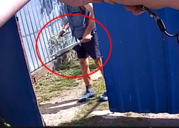 Милиции снова пришлось применять оружие, чтобы успокоить дебошира