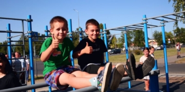 Подарок Бресту от Белгазпромбанка – чтобы было здоровое тело и красивая осанка