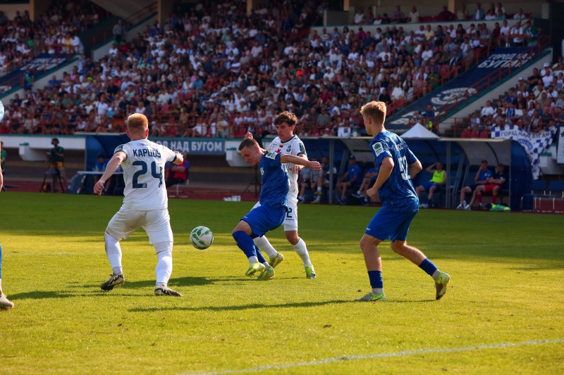 Голы Корцова и Коновалова принесли брестскому «Динамо» дежурную победу над «Нафтаном»