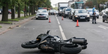 Стоп-сигнал. Мотоциклисты & пешеходы