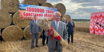Миллион тонн зерна в Брестской области уже есть, в планах — 1,5 миллиона
