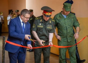 На базе 111-й гвардейской артиллерийской бригады открылся класс подготовки операторов БПЛА