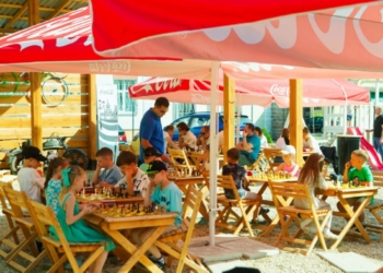 16 августа в Бресте на открытой площадке «Депо» прошел летний Кубок Черной пешки