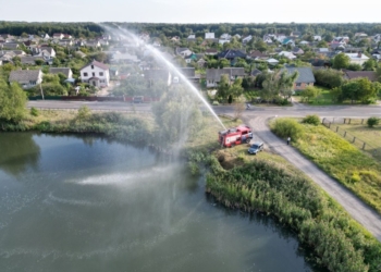 На территории озера Вычулки проводятся мероприятия по недопущению гибели рыбы