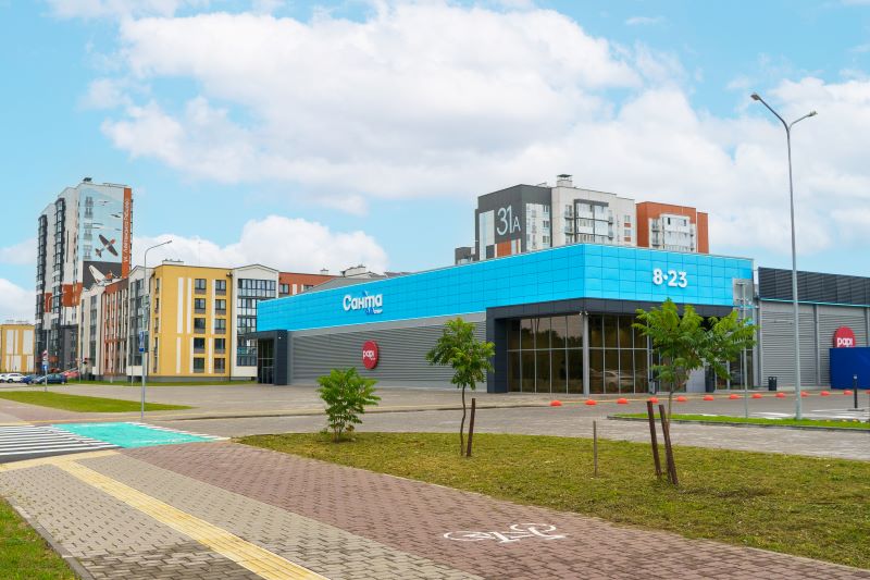 Новая «Санта» открывается на улице Лейтенанта Рябцева в Бресте