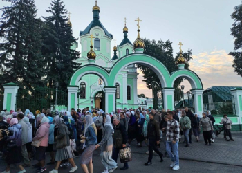 В Бресте прошел Крестный ход в честь преподобномученика Афанасия Брестского