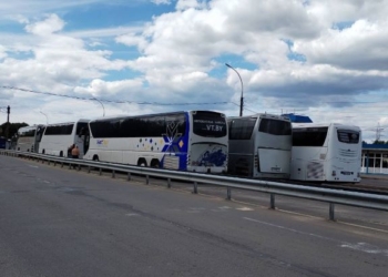 Очередь автобусов на Тересполь за 10 сентября увеличилась в 10 раз