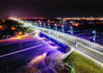 Праздничная подсветка в честь Дня народного единства будет украшать Брест с 17 по 20 сентября