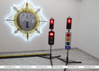 Разработана табличка для пересечения дороги велосипедистами без спешивания