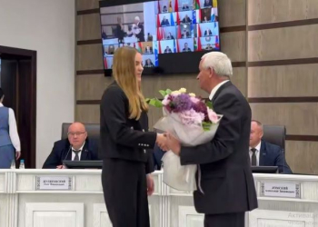 Глава Брестчины поздравил Анастасию Шкурдай