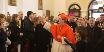 Сегодня в Бресте в костёле Воздвижения Святого Креста проходят торжества по случаю 100-летия Пинской епархии