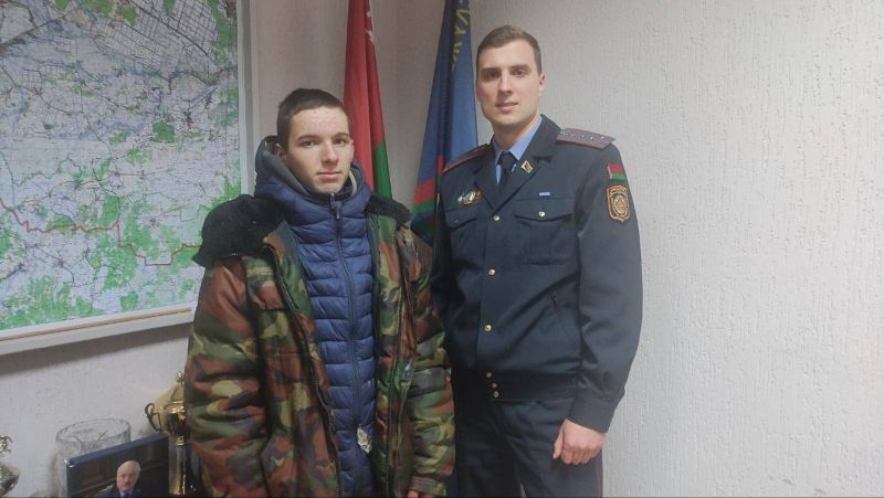 Богдан Юнчик найден в Пинске, сейчас находится под присмотром правоохранителей, вскоре будет передан в семью